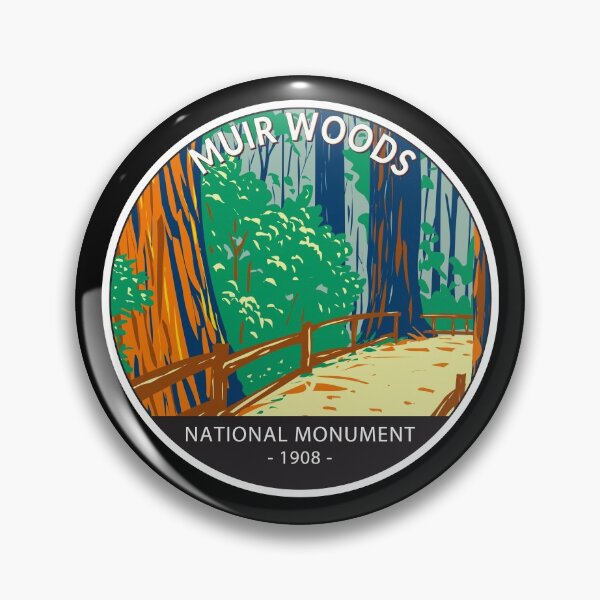 Item preview, Muir Woods National Monument California Circle designed and sold by KrisSidDesigns.
