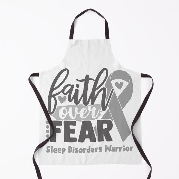 Item preview, Faith Over Fear Sleep Disorders Warrior designed and sold by largellie.