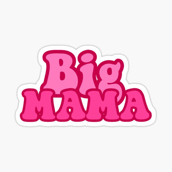 Vista previa del artículo con la obra «Estampado Big Mama Pink», diseñado y vendido por Babypunter12.