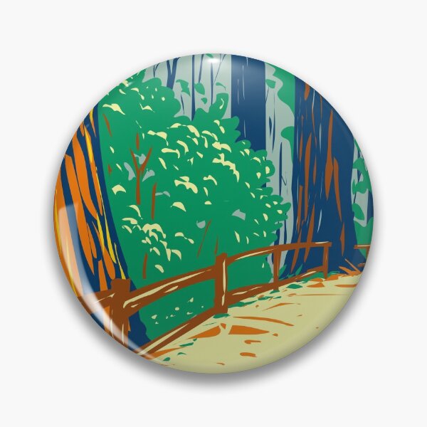 Item preview, Muir Woods National Monument California Vintage designed and sold by KrisSidDesigns.