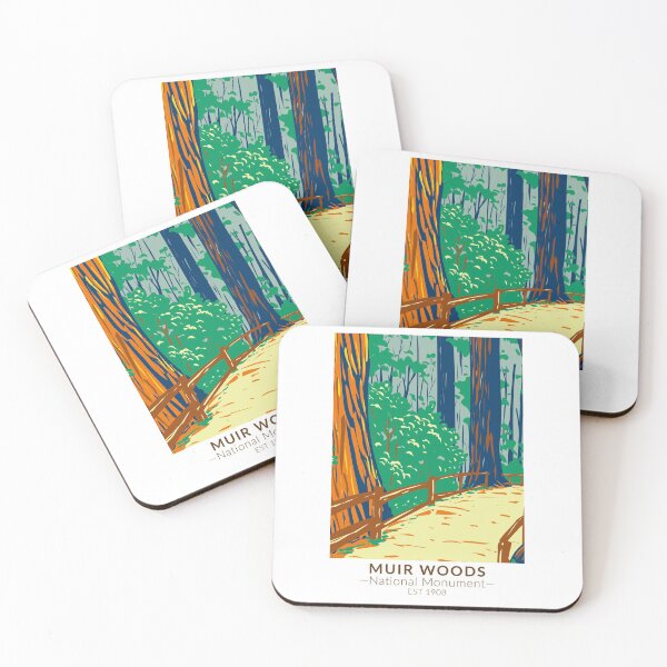 Item preview, Muir Woods National Monument California Vintage designed and sold by KrisSidDesigns.