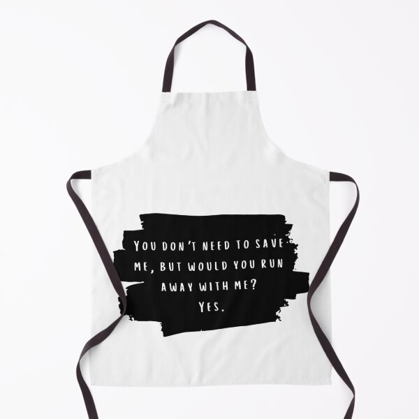 Item preview, You dont need to save me but would you run away with me -  Taylor Swift Call It What You Want designed and sold by bombalurina.