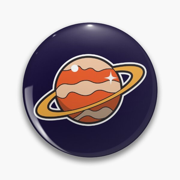 Item preview, Orange Marble Exoplanet - Sticker designed and sold by Nightlight0.