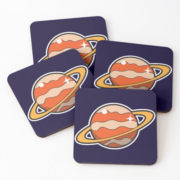 Item preview, Orange Marble Exoplanet - Sticker designed and sold by Nightlight0.