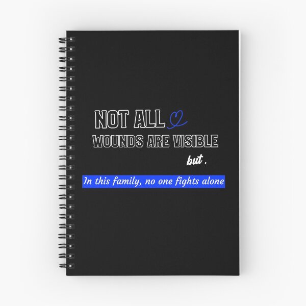 Item preview, No one fights alone designed and sold by Snazzberrys.