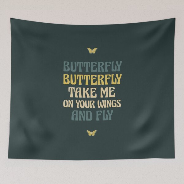 Item preview, Umi Butterfly Lyrics 3 designed and sold by art-by-gui.