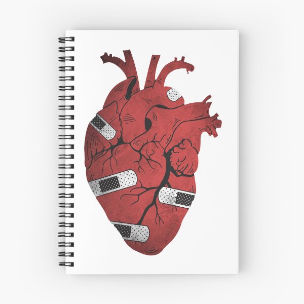 Item preview, Illustration of a wounded heart. designed and sold by Scorso Designs.