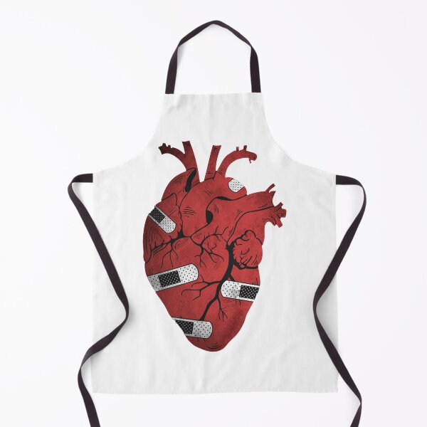 Item preview, Illustration of a wounded heart. designed and sold by Scorso Designs.