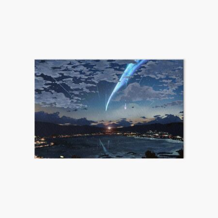 Kimi No Na Wa Landscape Art Board Print