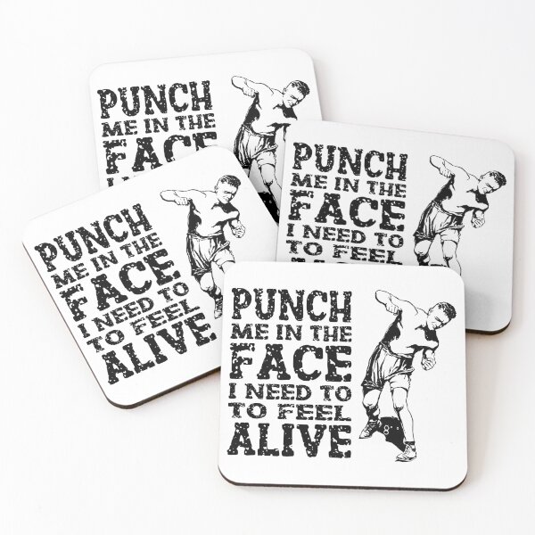 Item preview, Punch Me In The Face I Need To Feel Alive designed and sold by LarrysDesigns.