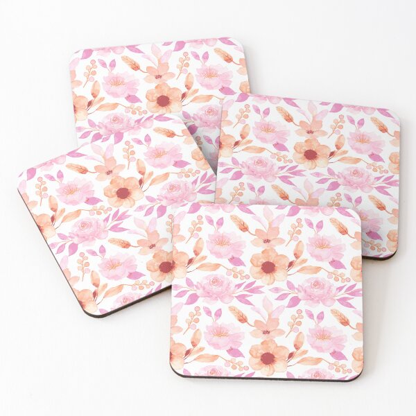 Item preview, Flower Power Floral Pattern design for apparel and beddings designed and sold by Sunnyhova.
