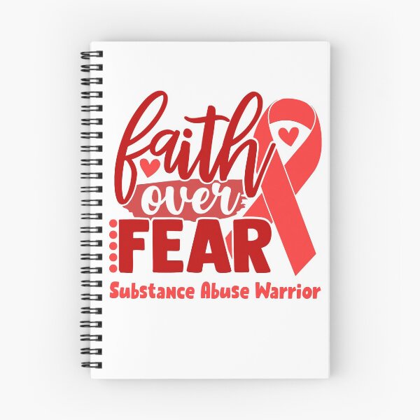 Item preview, Faith Over Fear Substance Abuse Warrior designed and sold by largellie.