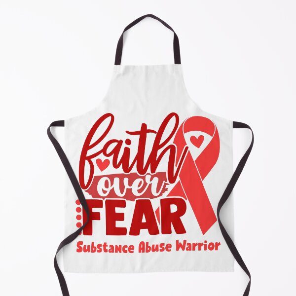 Item preview, Faith Over Fear Substance Abuse Warrior designed and sold by largellie.