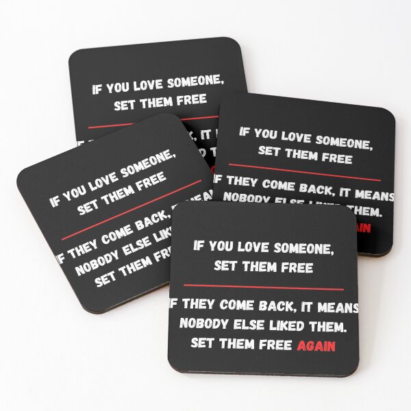 Item preview, IF YOU LOVE SOMEONE, SET THEM FREE designed and sold by Six Deers.