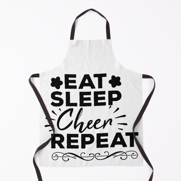 Item preview, Eat Sleep Cheer Repeat designed and sold by LarrysDesigns.