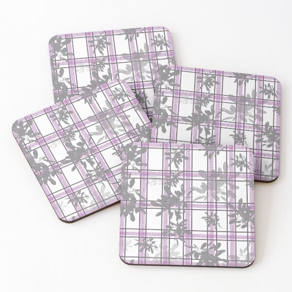 Item preview, Purple with abstract flowers  designed and sold by clounewcomb.