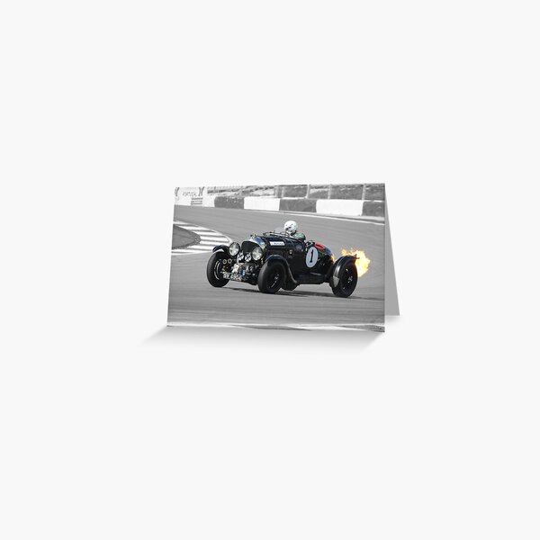 Bentley Blower Greeting Card