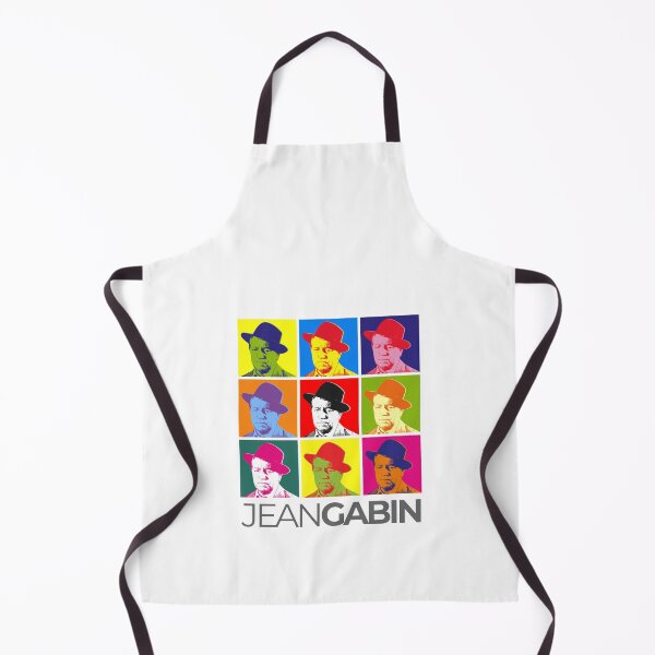 Item preview, Jean Gabin pop-art portrait poster designed and sold by CMYKStudio.