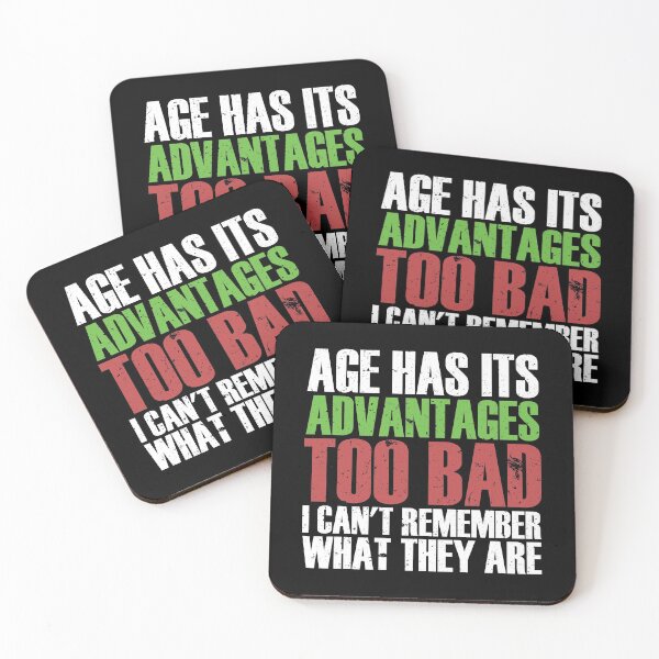 Item preview, Age has its advantages too bad i cant remember what they are designed and sold by Teeses.