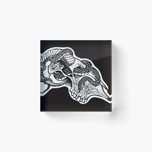 Item preview, desert skull print designed and sold by off-BrandPrints.