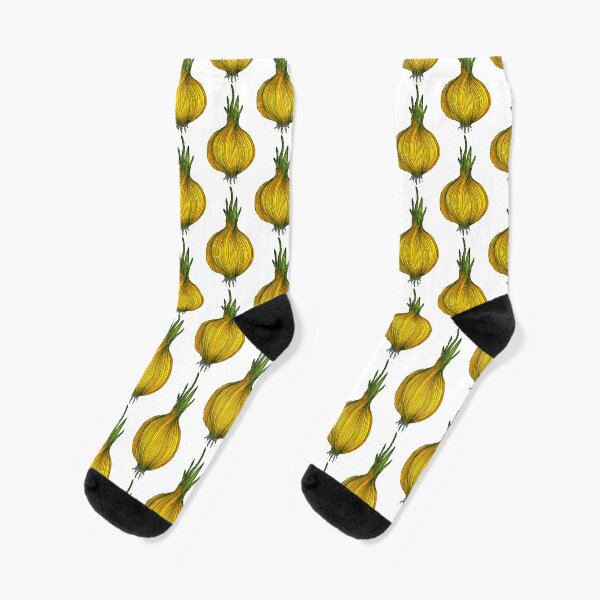 Calcetines amarillos Pineapple Dude, Calcetines divertidos para niños