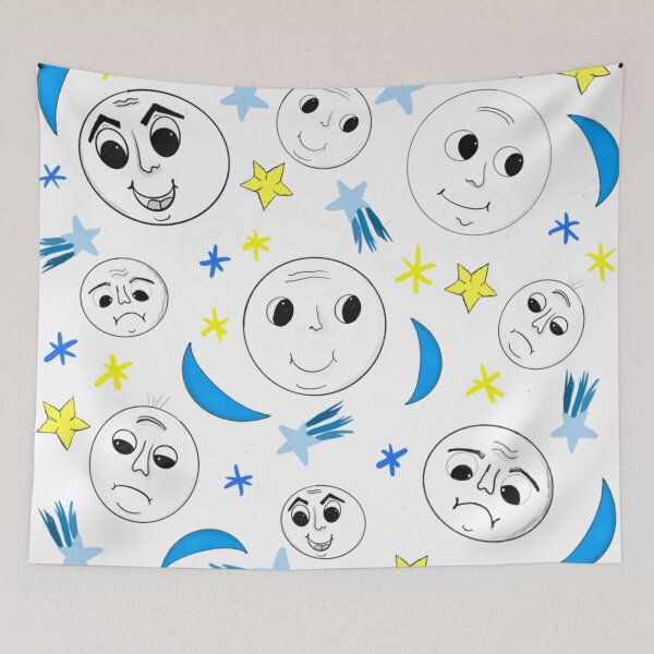 Item preview, Man in the Moon designed and sold by clounewcomb.