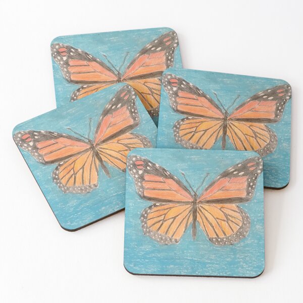 Item preview, orange monarch butterfly designed and sold by ErinSpurrier.