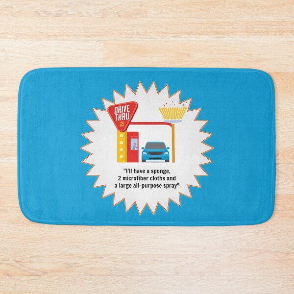 Item preview, Drive-Thru Cleaning Supplies Housekeeping Cleaning Lady Novelty Gifts designed and sold by SavvyCleaner.