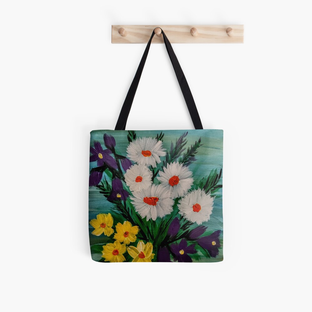 Some abstract flowers Tote Bag