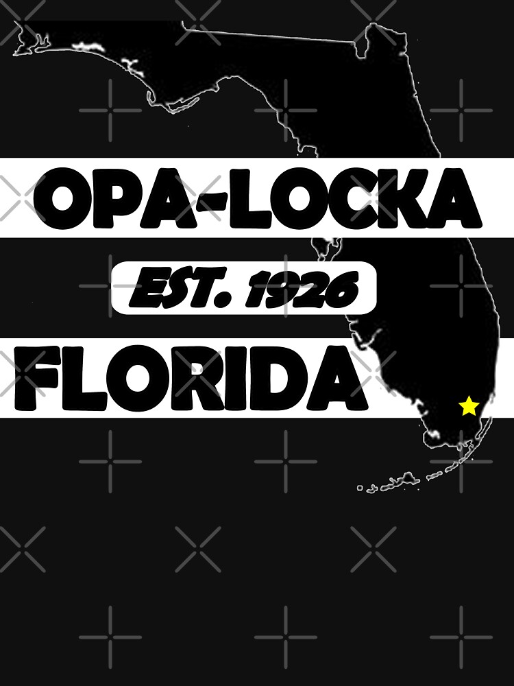 Thumbnail 7 of 7, Classic T-Shirt, OPA-LOCKA, FLORIDA EST. 1926 designed and sold by Michael Branco.