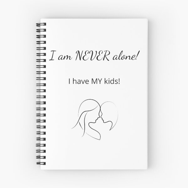 Item preview, I am never alone! black designed and sold by RaisingFivePOD.