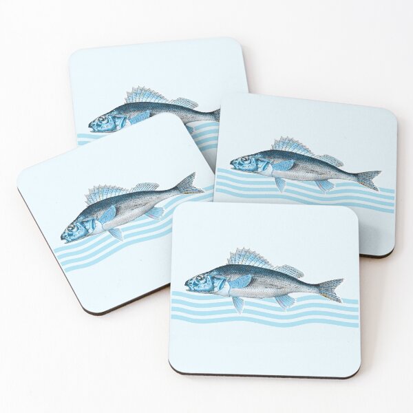 Item preview, fish and wave designed and sold by RainbowBalloon.