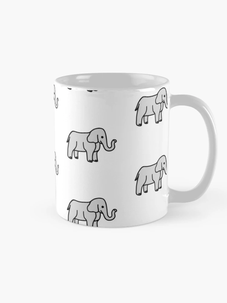Thumbnail 3 of 6, Coffee Mug, Elephant designed and sold by Reeseworks.