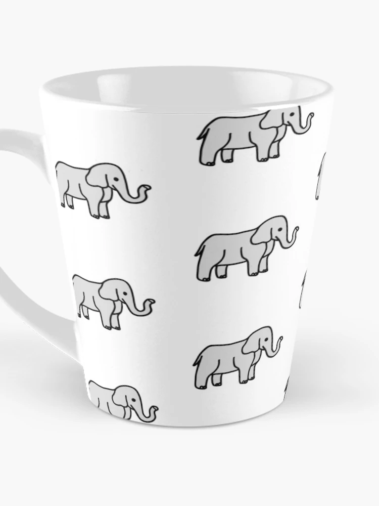 Thumbnail 3 von 4, Kaffeebecher, Elefant designt und verkauft von Reeseworks.