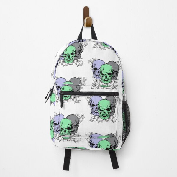 Item preview, flowers skull t-shirt . designed and sold by splendid senorita.
