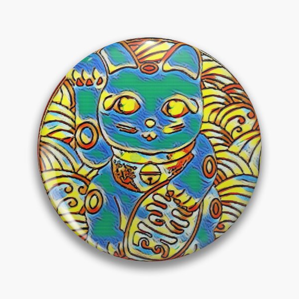 Artikelvorschau, Mandala winkende Katze entworfen und verkauft von PiouLifeStyleCo.