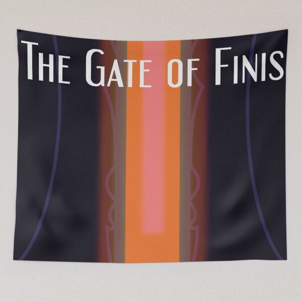 Item preview, Gate of Finis Travel Poster designed and sold by sylphofhope19.