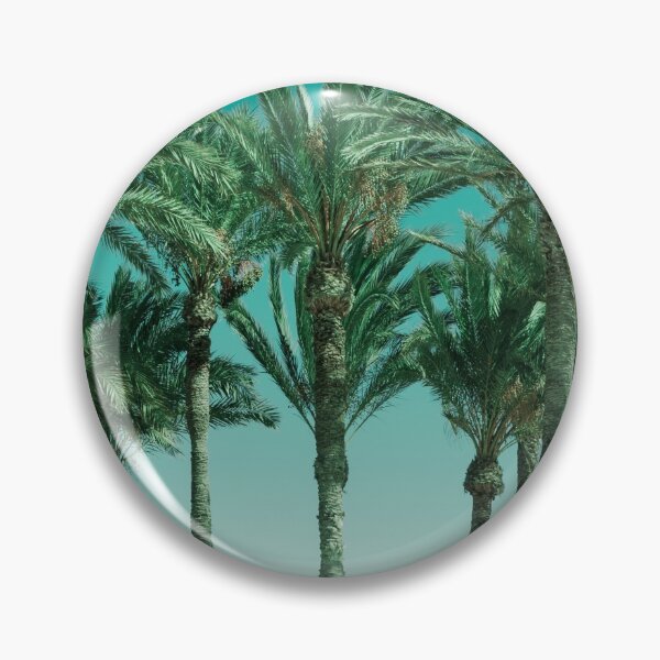 Item preview, Row of tropical feeling palm trees panorama shape image designed and sold by Brian Scantlebury.