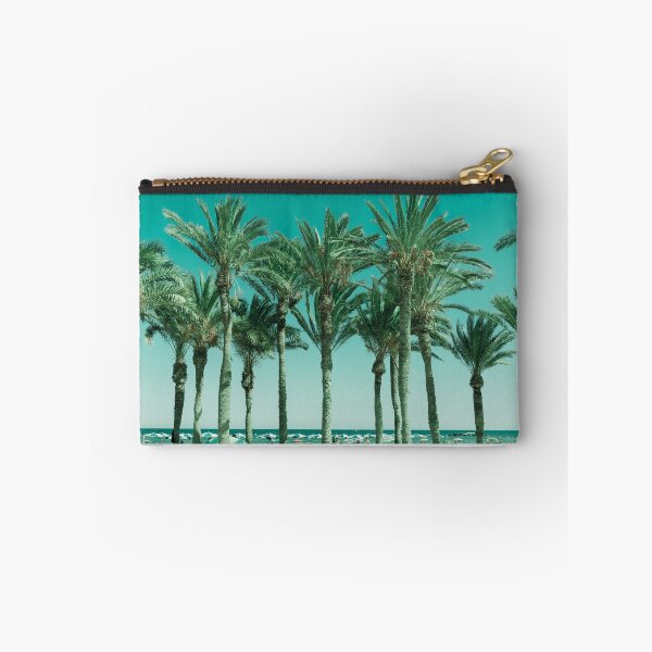 Item preview, Row of tropical feeling palm trees panorama shape image designed and sold by Brian Scantlebury.