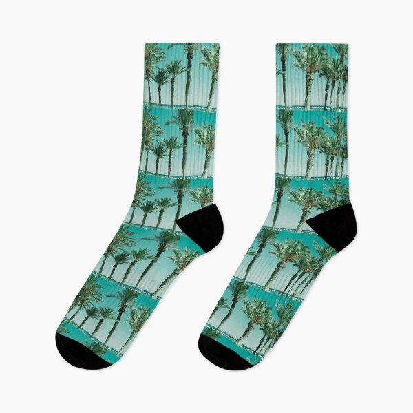 Item preview, Row of tropical feeling palm trees panorama shape image designed and sold by Brian Scantlebury.