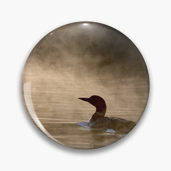 Item preview, Loon in the morning mist  designed and sold by TerriLynMcEvoy.