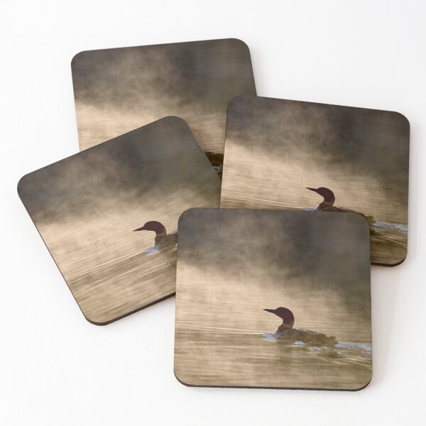 Item preview, Loon in the morning mist  designed and sold by TerriLynMcEvoy.
