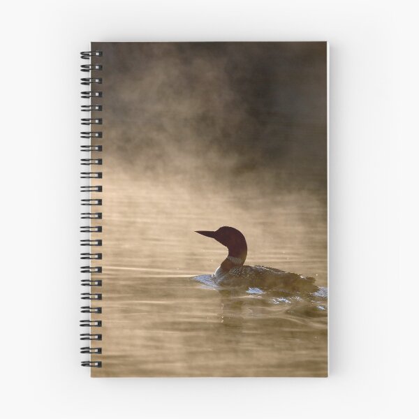 Item preview, Loon in the morning mist  designed and sold by TerriLynMcEvoy.