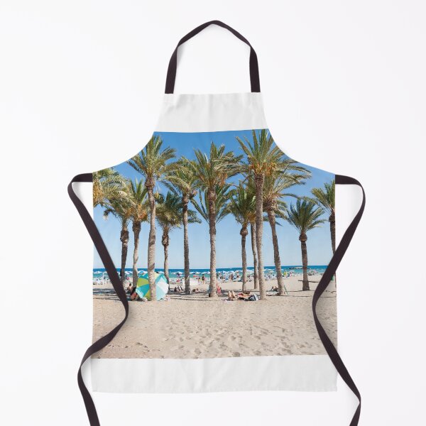 Item preview, Summer Mediterranean beach scenes La Vila Joisa, Alicante Spain designed and sold by Brian Scantlebury.