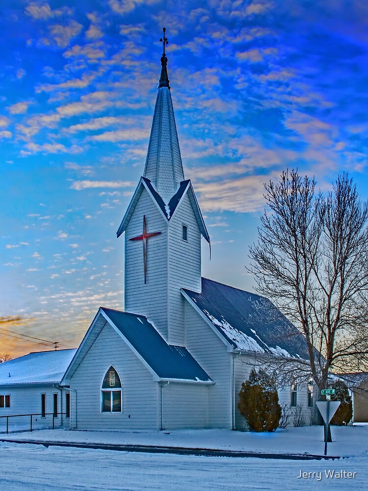 Thumbnail 6 of 6, Chiffon Top, Faith Lutheran Church Columbus ND designed and sold by Jerry Walter.