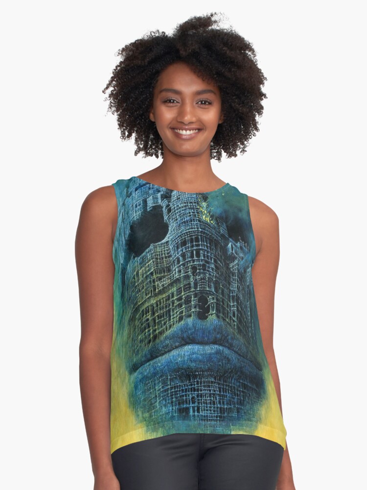Item preview, Sleeveless Top designed and sold by JustContemplate.