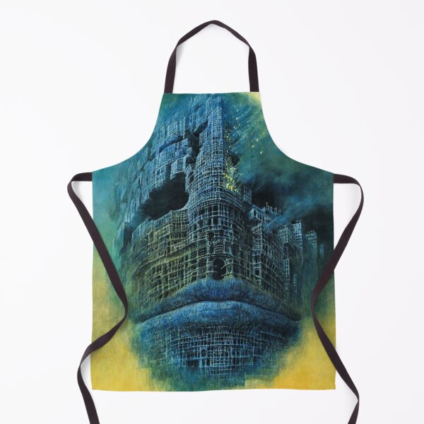 Item preview, Untitled (Face), by Zdzisław Beksiński designed and sold by JustContemplate.
