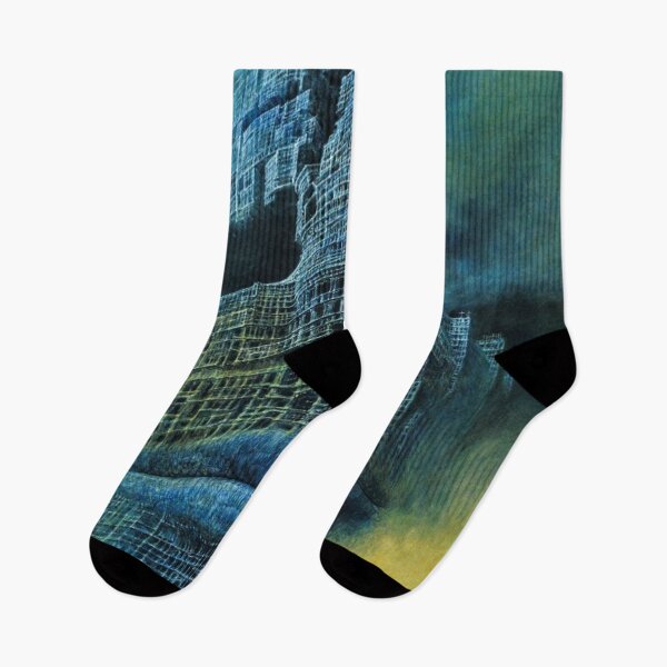 Item preview, Untitled (Face), by Zdzisław Beksiński designed and sold by JustContemplate.