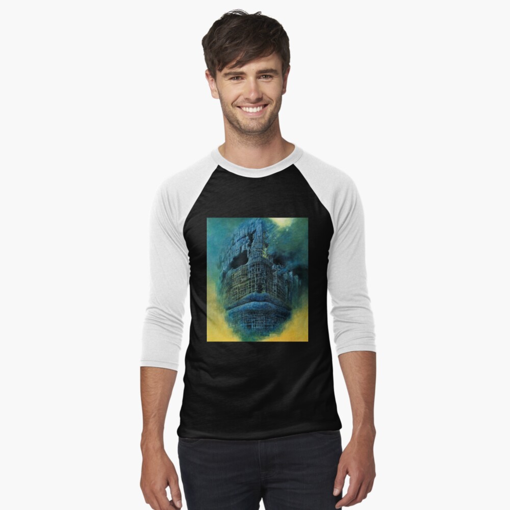 Item preview, Baseball ¾ Sleeve T-Shirt designed and sold by JustContemplate.