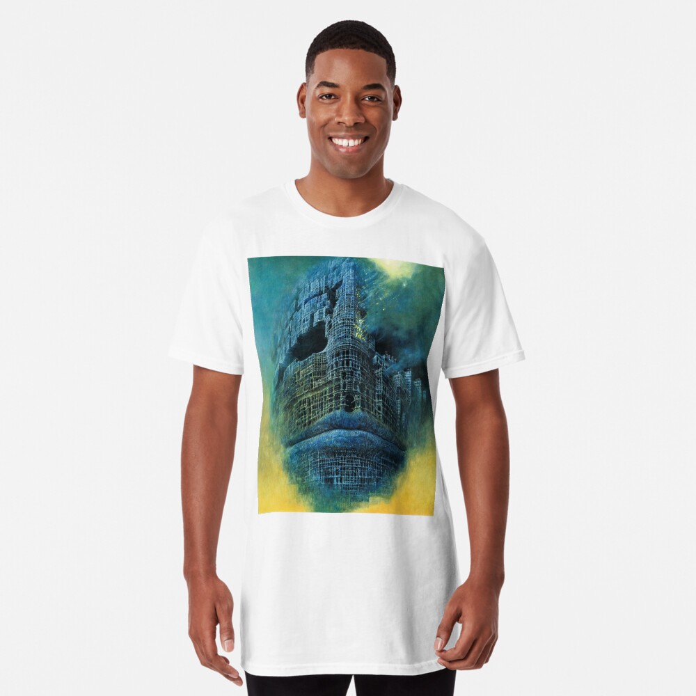 Item preview, Long T-Shirt designed and sold by JustContemplate.